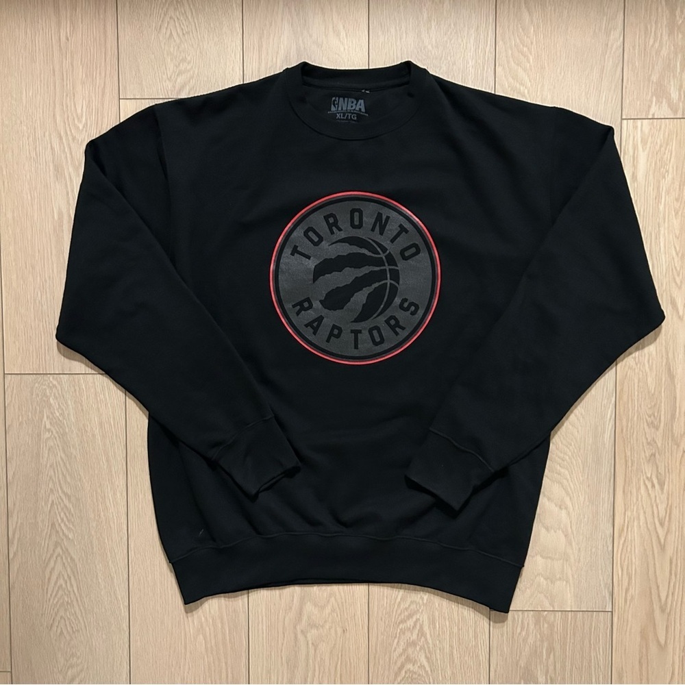 NBA Toronto Raptors Big Logo Crewneck Sweatshirt Size XL - Picture 7 of 8